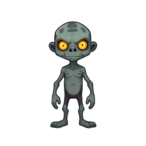 zumbi pixelado