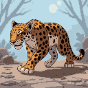 jaguar walking