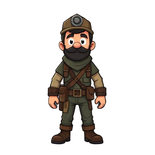 2d man survival game retro