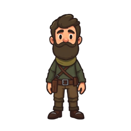 2d man survival game retro pixel