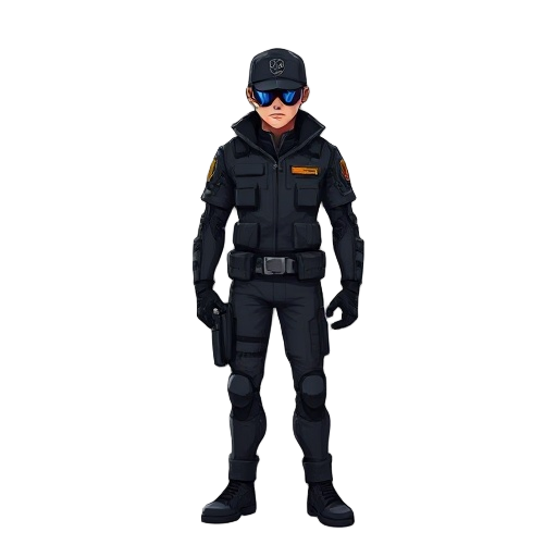 cyberpunk cop