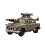 create a modified old car with missile, madmax style weapons