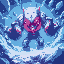a fullscreen overlay after an effect called "cryogenic shock" is played. make the art fullscreen. screen overlay, special effect, masterpiece, effect, overlay, screen overlay, transparent background