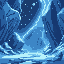 a fullscreen overlay after an effect called "cryogenic shock" is played. make the art fullscreen. screen overlay, special effect, overlay, screen overlay, transparent background