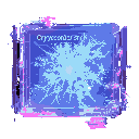 a screen overlay after an effect called "cryogenic shock" is played. make the art fullscreen. scrren overlay, special effect, masterpiece, volumetric lighting, vibrant visuals, effect, overlay