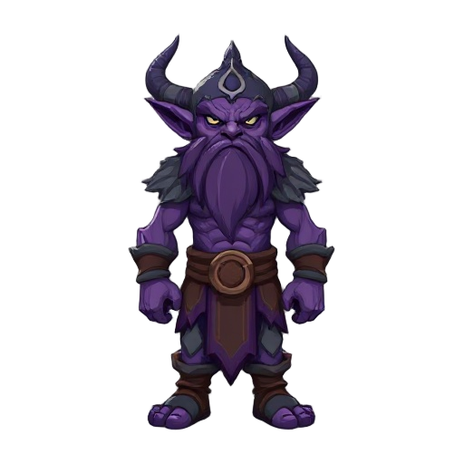 purple orc shaman