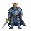 an armored knight king