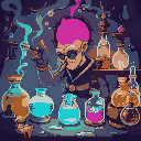 i would like you to generate for me a professional looking banner image. this image must  follow the themes of alchemy, elixir, and labs as my company is called elyxr labs