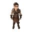 young man, warrior