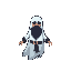 make a floating ghost of the famous pirate, black beard. he should look ominous and scary. 