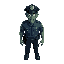 a police officer that turned into a zombie