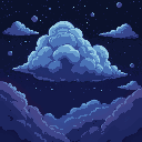 empty cloud void dark space