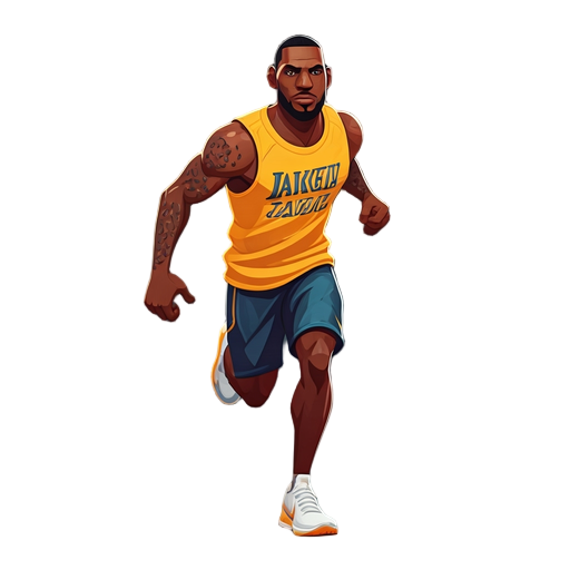 lebron james running nike sneakers 