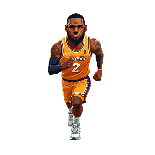 lebron james running
