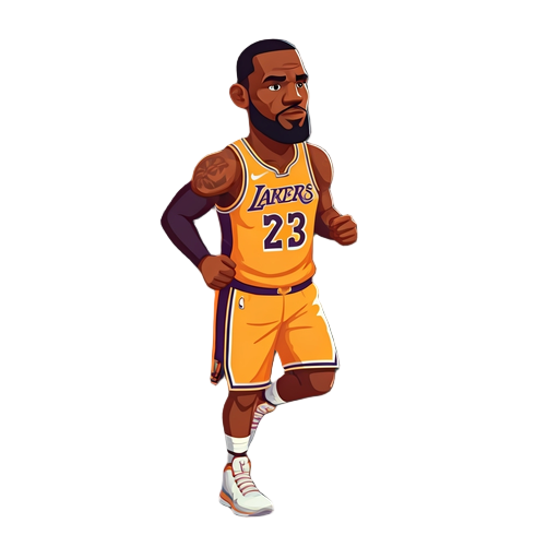 sprite lebron james running