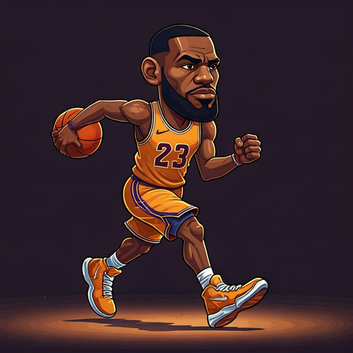 sprite lebron james running