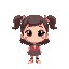 pixel, cute girl