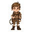 a determined young archaeologist named milo, equipped with a multifunctional rope, a mysterious relic with seven engraved symbols, and an exploration backpack. milo is curious, observant, and sensitiv