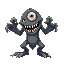 humanoid monster, claws, one eye.  big teeths