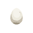 pre-historic dinosaur egg white not hatched