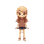 blond cute girl