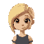 blond cute girl