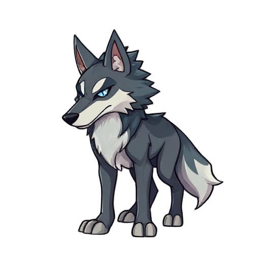 antropomorph spirit wolf