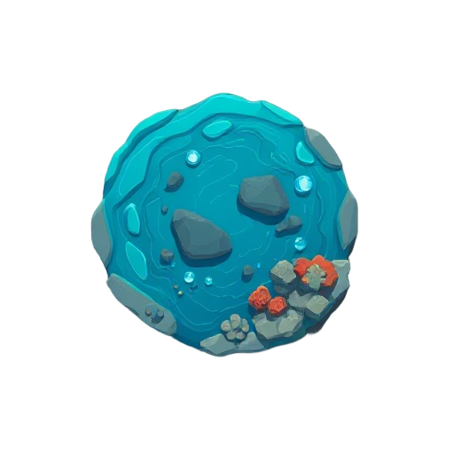 top down ocean