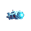 a particle, for a space ship engine