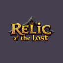 game logo for "relic of the lost". clear text.