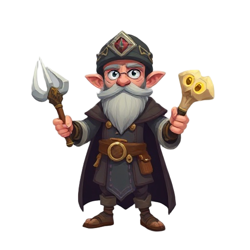 make a character who is a merchant of bones and sacred relics