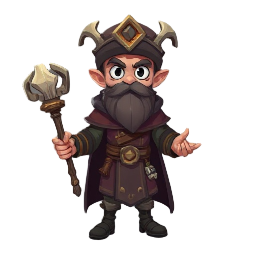 make a character who is a merchant of bones and sacred relics