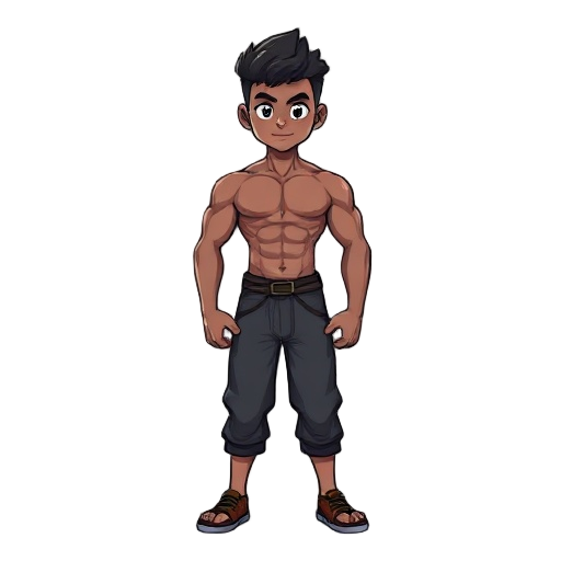 boy, muscle, black boy, 