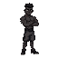boy, muscle, black boy, militare, diagonal, rosto de perfil, body builder, posição de luta 