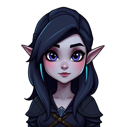 female night elf with curves