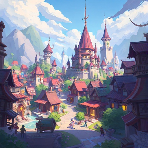 fantasy city