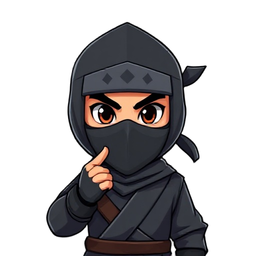 personagem deitado pinguim ninja dando dente