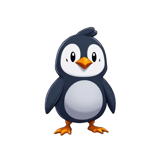 um botão parecido com dash de rolo night só que fosse um pinguim