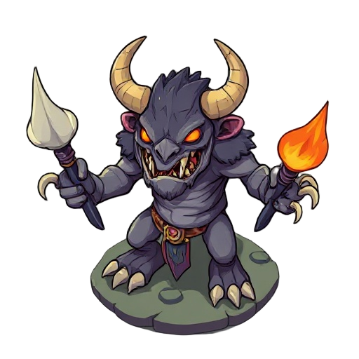 a monster based in a roleplay book kult