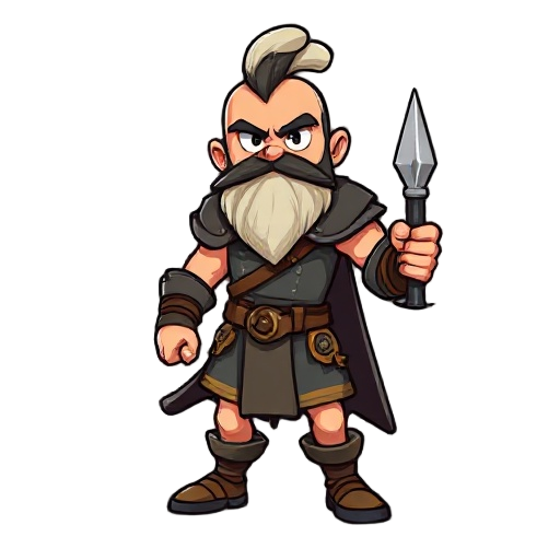 male , warrior 