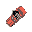 top-down view punk boy 90s hotline miami style