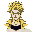 make a portrait of dio brando from jojo 