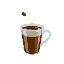 make a cup of coffee in png 