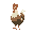 chicken, 12x12
