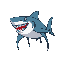 shark with strong legs
