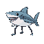 humanoid shark with legs