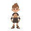 forager style cahracter