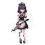 yandere maid with bloody knife