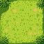 top down view of grass replicated