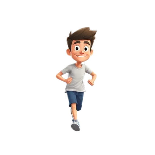 guy running